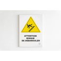 Affiche "Attention risque de débarouler"
