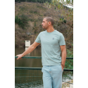 Tee-shirt classique sauge clair