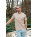 Tee-shirt classique sable