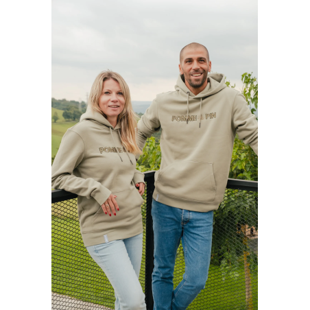 Sweat étrat olive mixte