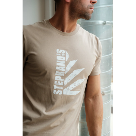 Tee-shirt stéphanois sable