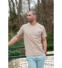 Tee-shirt classique sable
