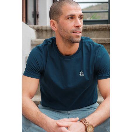 Tee-shirt classique pétrole